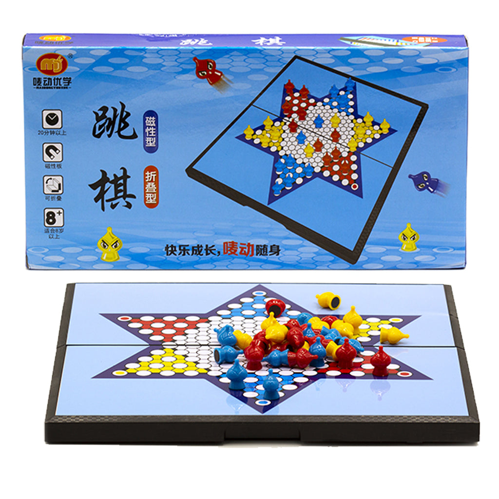 Chinese Magnetic Checkers Travel Damier Hexagon